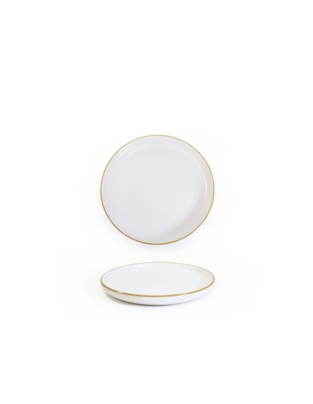 Plato Llano Porcena - LYRA - 20cm - ( UNIDAD )