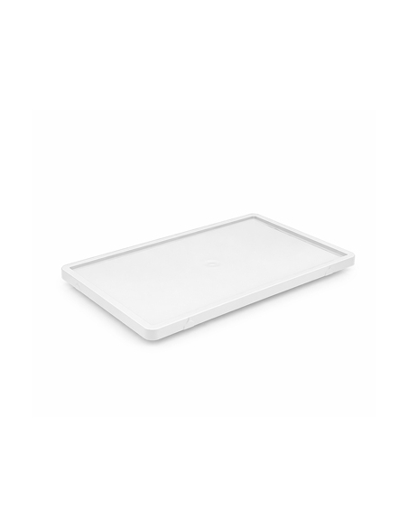Tapa para Cubeta Cerrada - BLANCA - 6417 - 33 LT - 600x400 mm - ( UNIDAD )