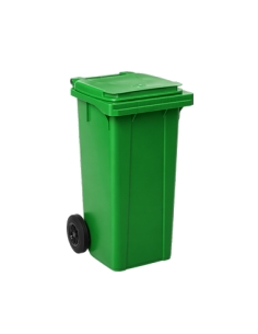 Contenedor Basura - 120 LT - Verde - 545x475x920 mm - ( UNIDAD )
