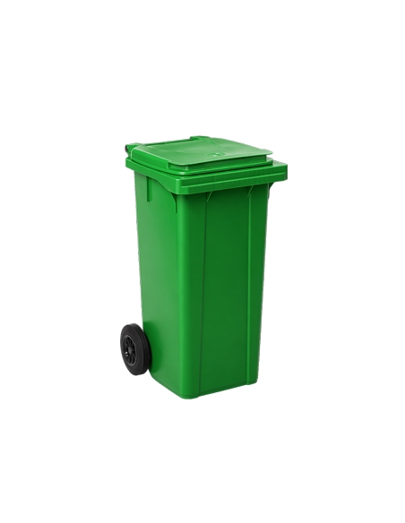 Contenedor Basura - 120 LT - Verde - 545x475x920 mm - ( UNIDAD )