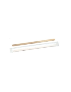 Agitador Madera - Funda Papel - 11 cm - ( CAJA DE 1000 )