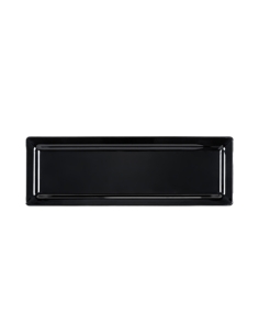 Fuente Melamina - Rectangular - Negro - Brillo - 53x18x3cm - ( UNIDAD )