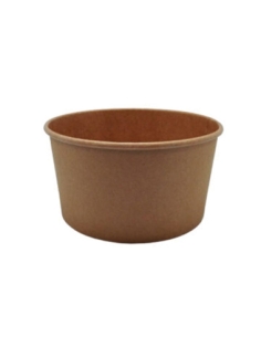 Ensaladera - Carton Kraft - Ø 150 mm - 700 ml - ( TIRA DE 50 )
