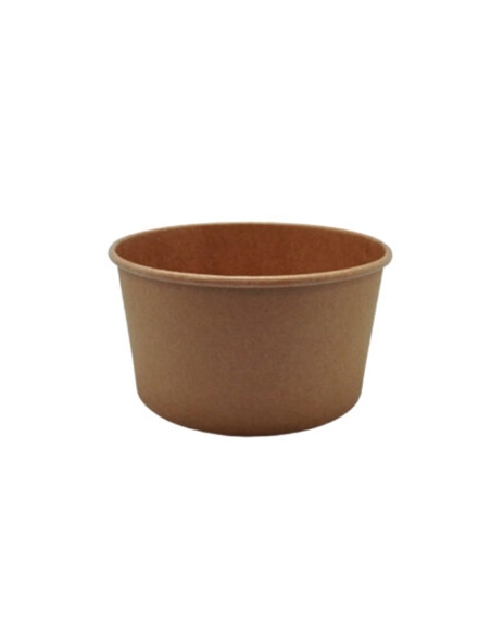 Ensaladera - Carton Kraft - Ø 150 mm - 700 ml - ( TIRA DE 50 )