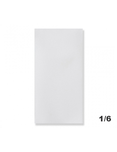 Servilletas - PP - 1/6 - Blancas - 30x40 - ( CAJA DE 24 PAQUETES DE 50 )