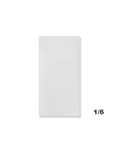 Servilletas - PP - 1/6 - Blancas - 30x40 - ( CAJA DE 24 PAQUETES DE 50 )