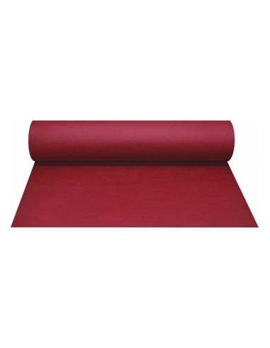 Mantel - TNT Ancho 40 cm - Prec. 120 - Burdeos - ( ROLLO DE 48 MT )