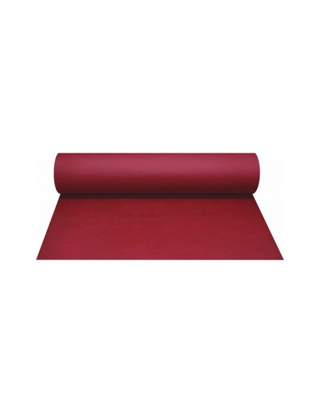 Mantel - TNT Ancho 40 cm - Prec. 120 - Burdeos - ( ROLLO DE 48 MT )