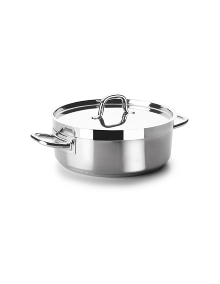 Cacerola con tapa - ACERO - LACOR - Chef-Luxe - 40 x 15,5 CM - ( UNIDAD )