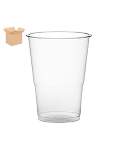 Vasos Plasticos - 330 cc - PP - Transparentes - ZS - ( CAJA DE 40 PAQUETE DE 50 )