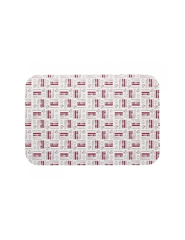 Tapa Tarrina Aluminio Rectangular - EDL - 1500 - ( CAJA DE 500 )