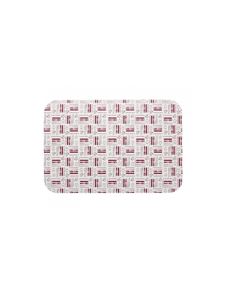Tapa Tarrina Aluminio Rectangular - EDL - 1500 - ( CAJA DE 500 )