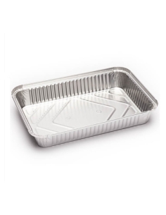 Tarrina Aluminio Rectangular - EDL - 290 x 189 - 2200 - ( CAJA DE 500 )