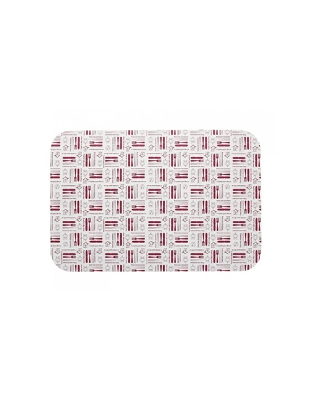 Tapa Envase Aluminio Rectangular - EDL - 290 x 189 - 2200 - ( CAJA DE 500 )