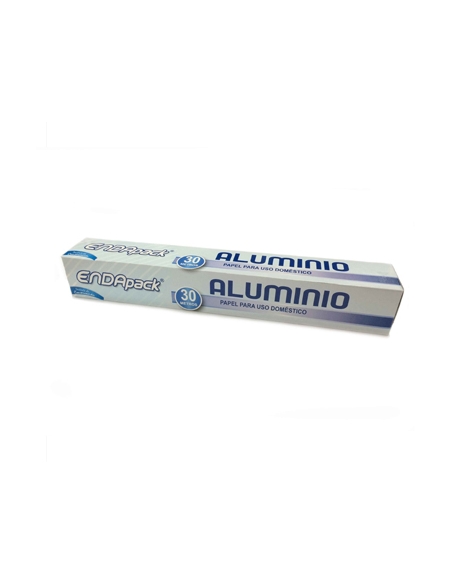 Papel Aluminio Domestico - 30 M - ( UNIDAD )