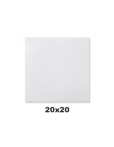Servilleta 20x20 - BLANCAS - 80 HOJAS - ( CAJA DE 60 PAQUETES )