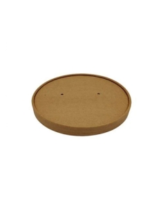Tapa KRAFT - Para Ensaladeras - Ø150 - ( PACK DE 50 )