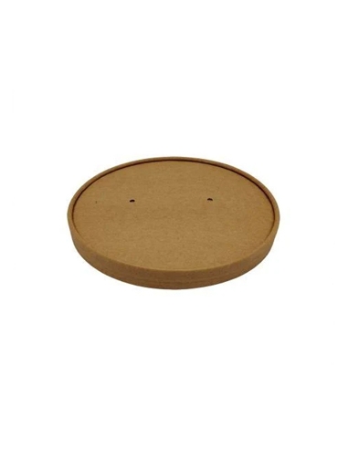Tapa KRAFT - Para Ensaladeras - Ø150 - ( PACK DE 50 )