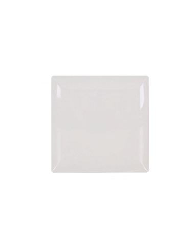Plato Postre - IVORY - Brillo - 18x18 Cm - ( UNIDAD )