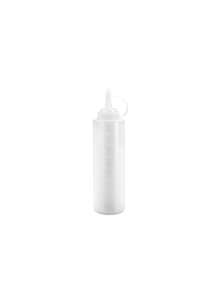 Dispensador Salsa Biberon  - 700 ml - Transparente - ( UNIDAD )