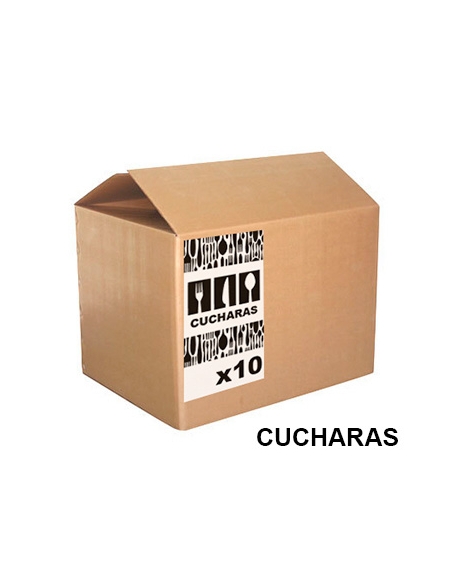 ARCHIVADO >> Paquete de 10 Cucharas Plasticas  x55