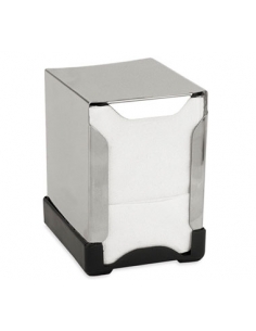 >> Unidad - Servilletero - SMX 8060 - Miniservice Inox Base Negra