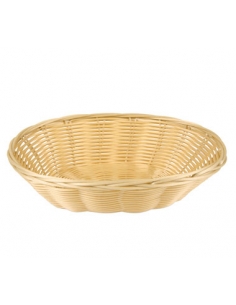 >> Unidad - Cesta - SMX 9023 - Rattan Plastica Baguet - 23x10 cm