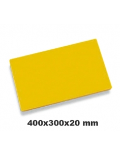 >> Unidad - Tabla Corte 400x300x20 mm - Amarilla