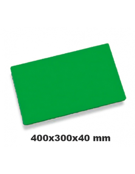 >> Unidad - Tabla Corte 400x300x40 mm - Verde