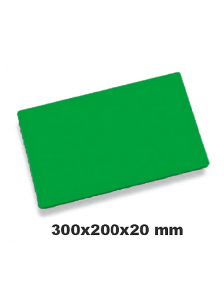 >> Unidad - Tabla Corte 300x200x20 mm - Verde