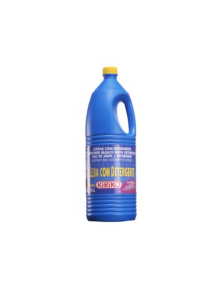 Lejia + Detergente - KIRIKO - Garrafa de 2 Litros - ( UNIDAD )