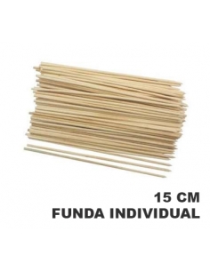 Palillos - Extra Largos 15 Cm - Funda Papel - ( PAQUETE DE 500 )