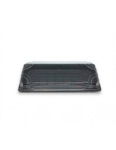 Tarrina Sushi - Base Negra c/ Tapa - N1 - 227x118x33 mm | Unidad