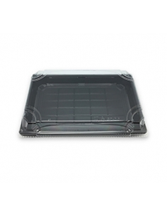 Tarrina Sushi - Base Negra c/ Tapa - N5 - 219x140x33 mm. | Unidad