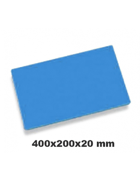 Tabla Corte 400x200x20 mm - Azul
