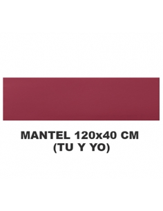 >> Caja de 300 Manteles Cortados - MNP - Polipropileno 40x120 - BURDEOS